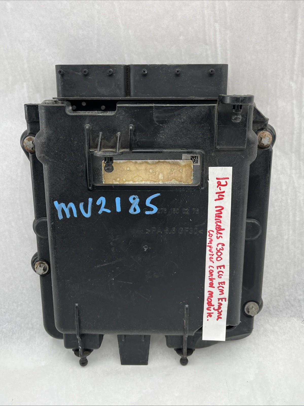 12-14 Mercedes W204 C300 4Matic ECU ECM Engine Computer Control Module Unit OEM