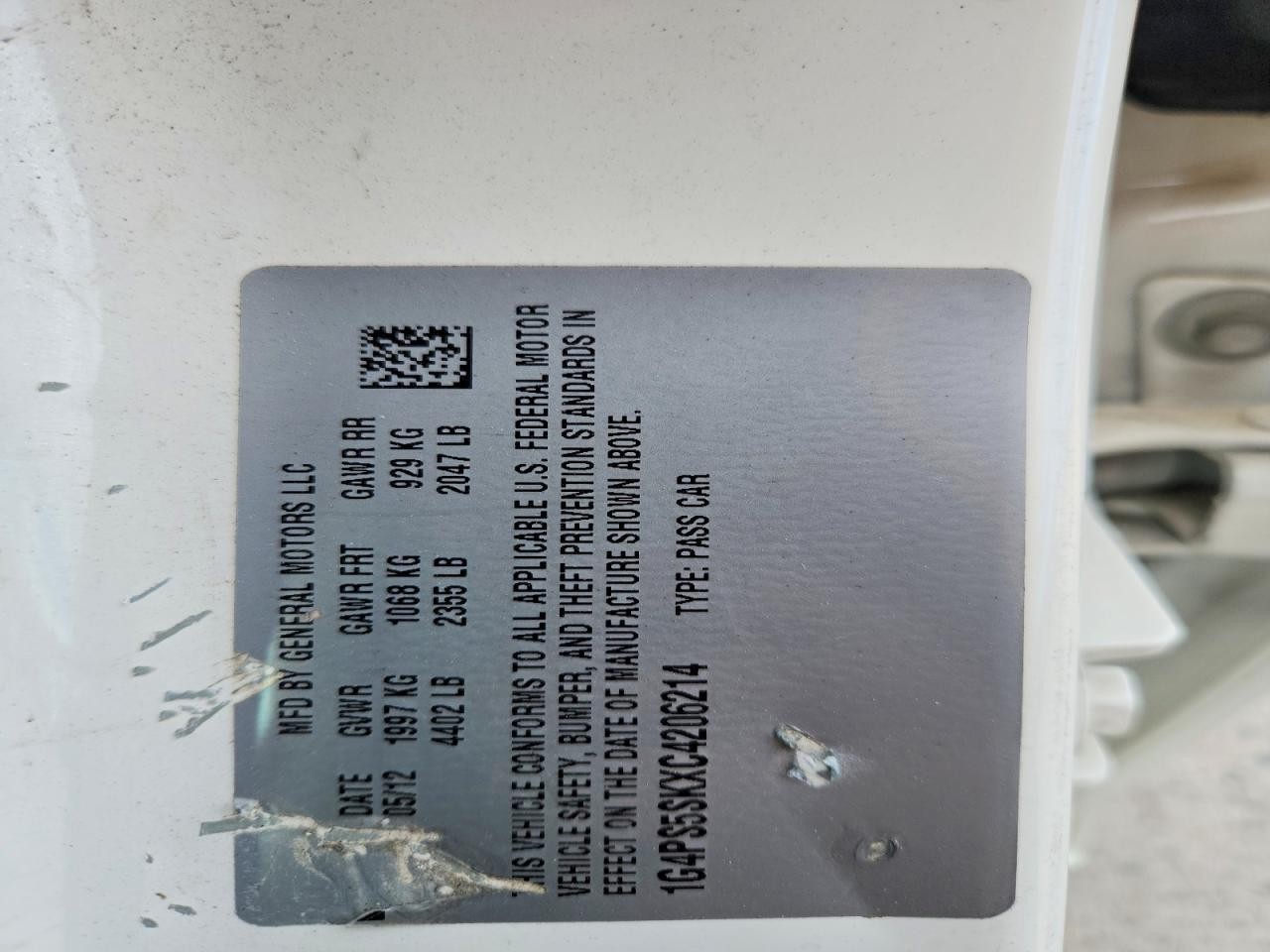 Used Engine Control Module (ECM) fits: 2012 Buick Verano Electronic Control Modu