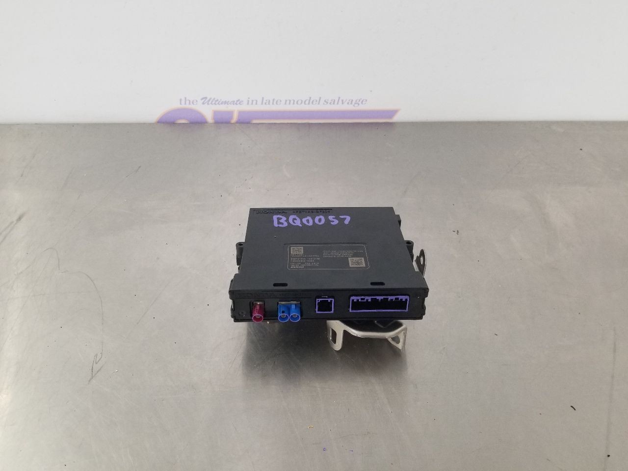 18 2018 HONDA ACCORD TOURING COMMUNICATION CONTROL MODULE 39870TVAA012
