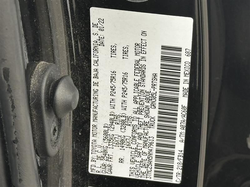 Chassis ECM Multiplex Network Body Left Hand Dash Fits 22-23 TACOMA 2640069