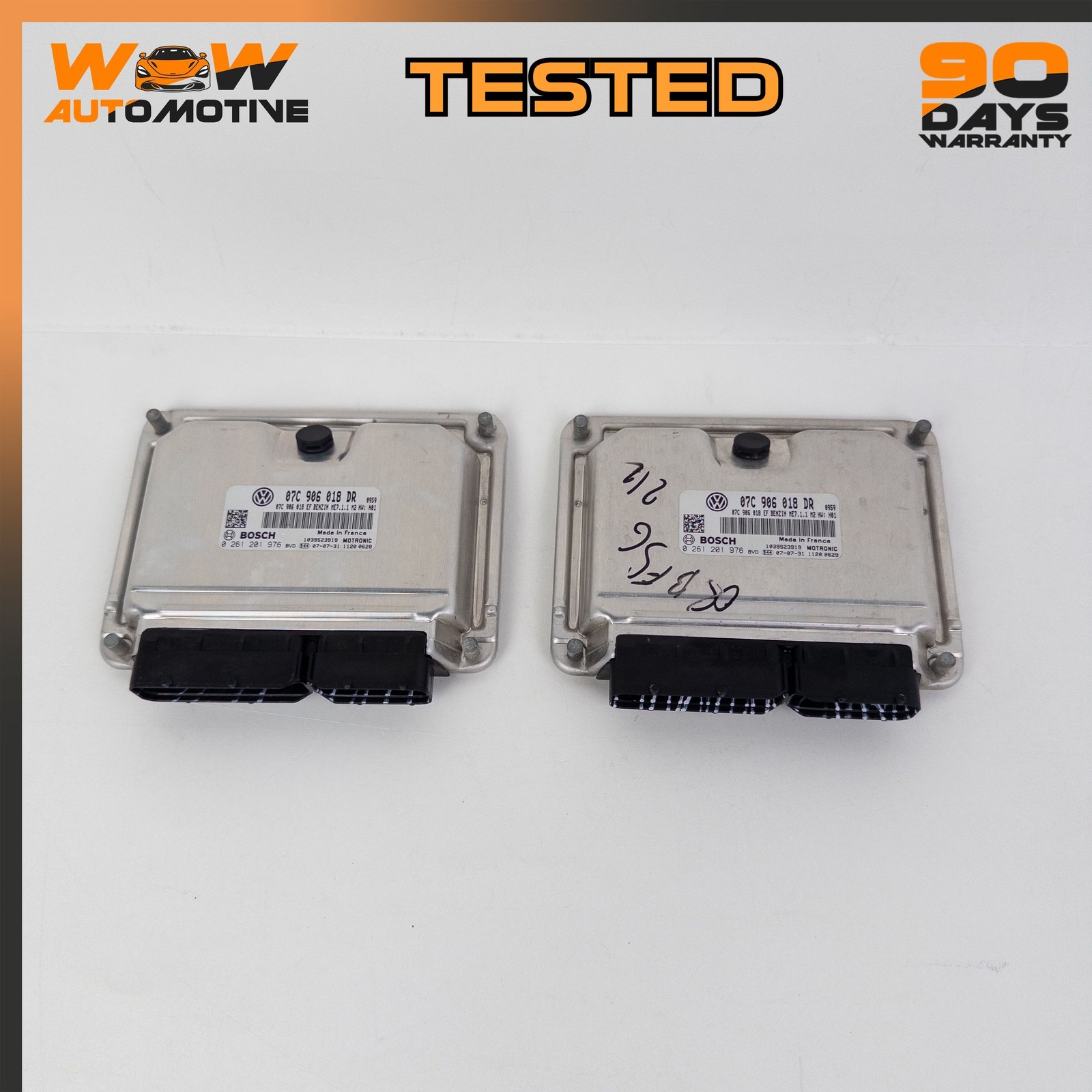 06-13 BENTLEY CONTINENTAL FLYING SPUR 6.0L W12 ECU ECM ENGINE CONTROL MODULE OEM