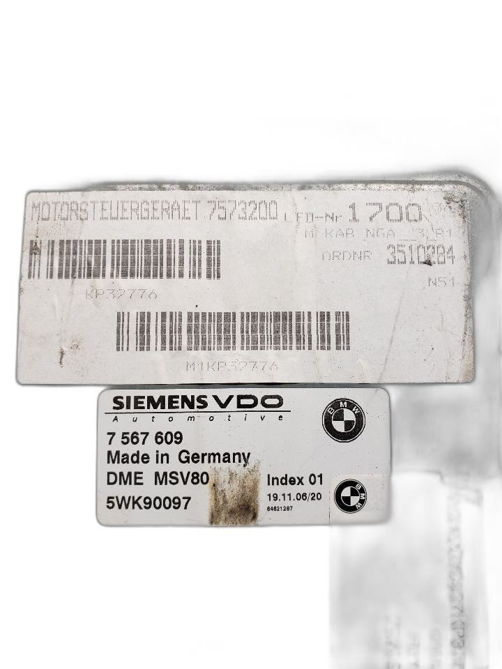2007 BMW Engine ECM Electronic Control Module Canada Market 323i OEM 1326981