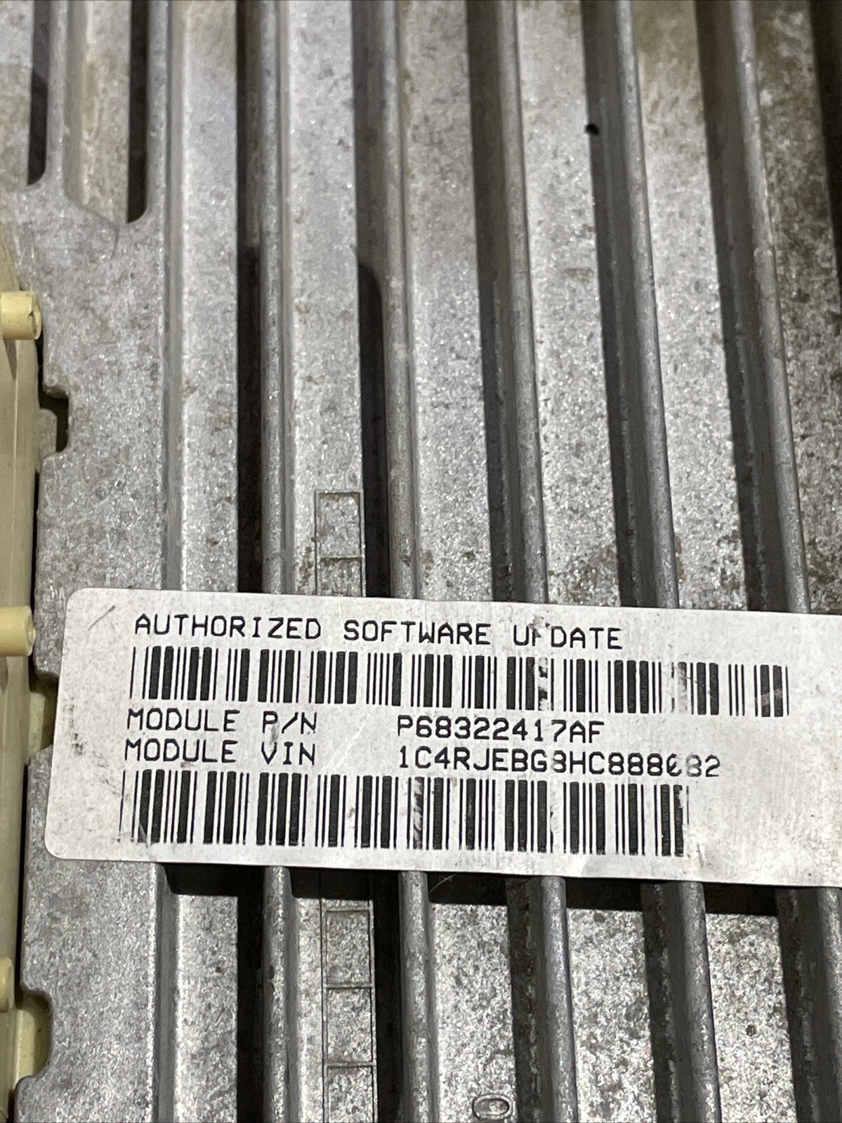 16-17 DURANGO 3.6L ENGINE COMPUTER BRAIN BOX ECU ECM 68322417AF 8243326AB