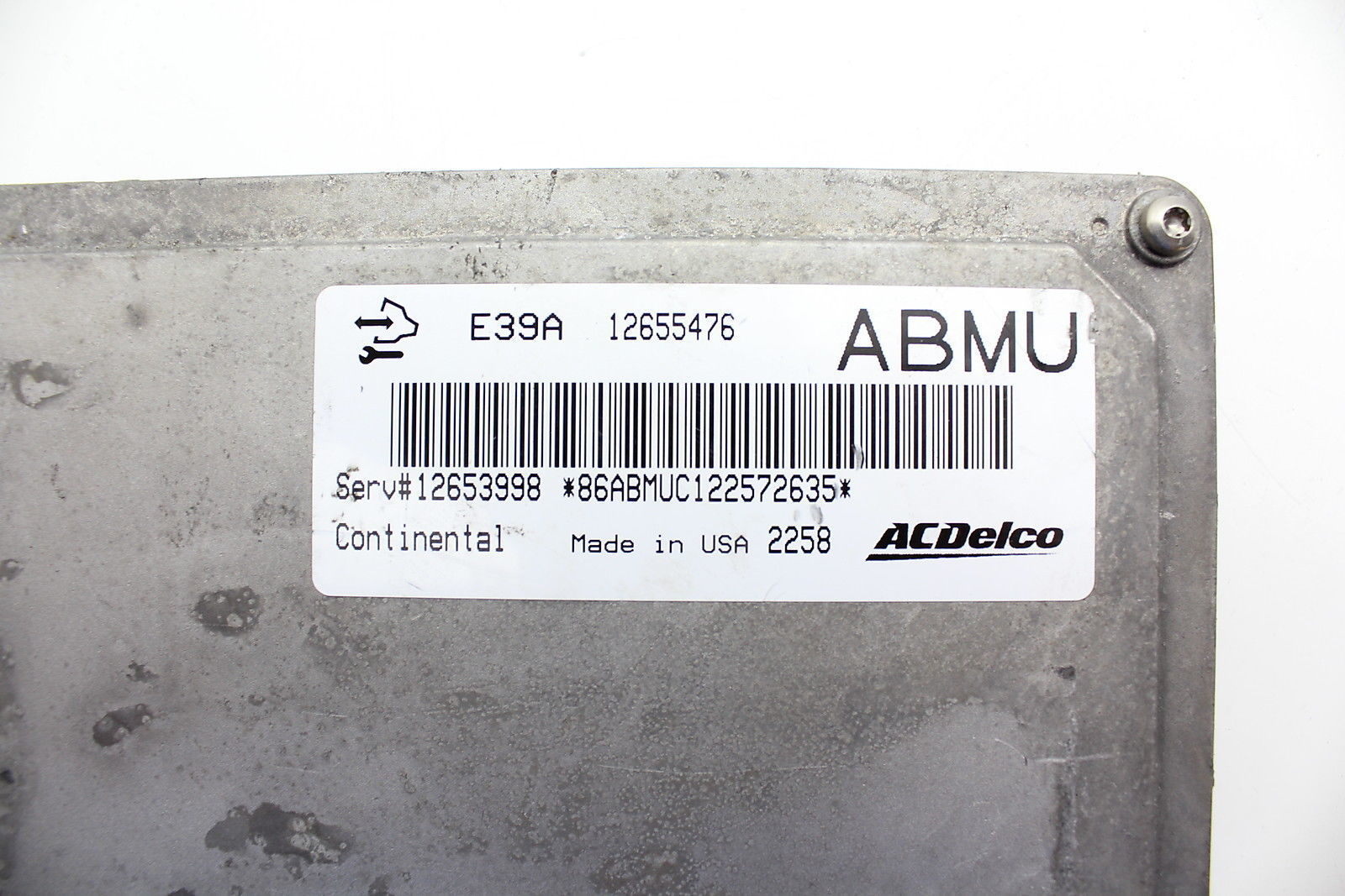 13 14 15 16 MALIBU 12653998 COMPUTER BRAIN ENGINE CONTROL ECU ECM MODULE L1081