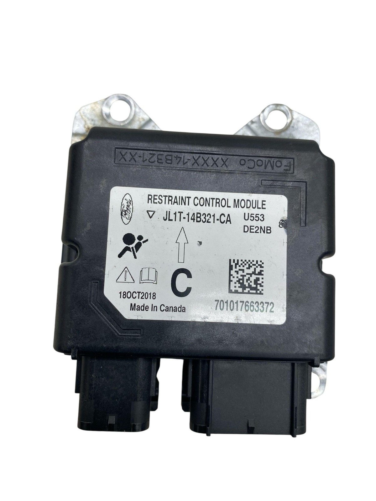 2018 – 2021 LINCOLN NAVIGATOR OEM AIR SRS BAG CONTROL MODULE UNIT JL1T-14B321-CA