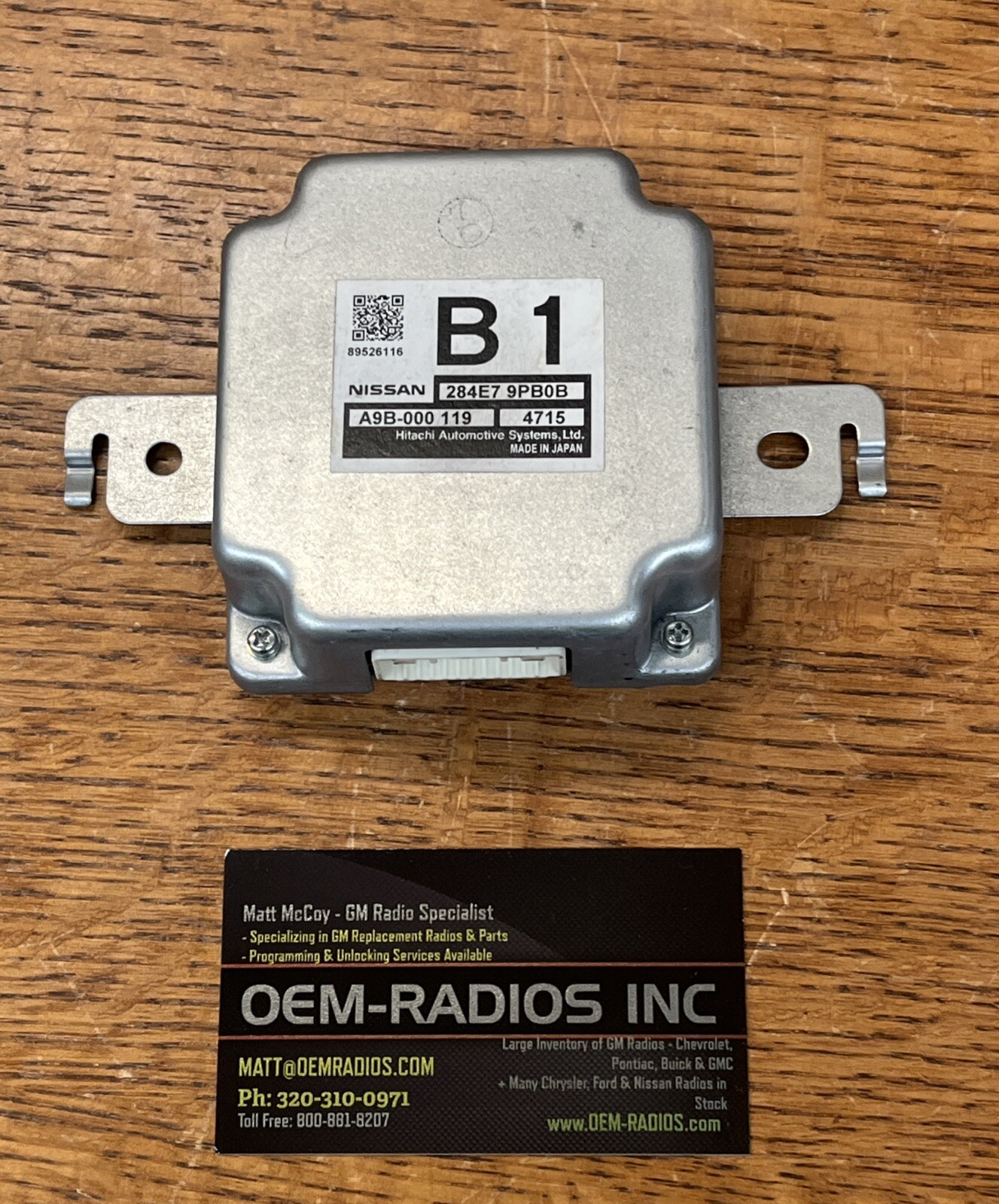 Fits 2013 – 2016 NISSAN PATHFINDER Park Assist ADAS Control Module 284E7-9PB0B