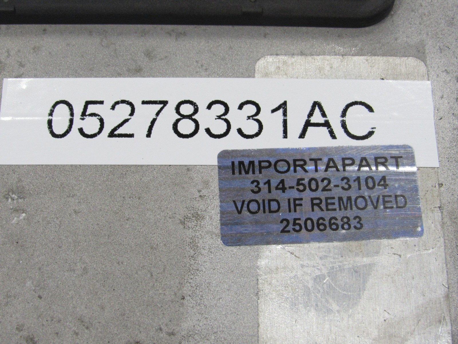 PROGRAMMED PLUG & PLAY 97 Ram 1500 5.2L AT ECU 05278331AC 331 PROG 6683