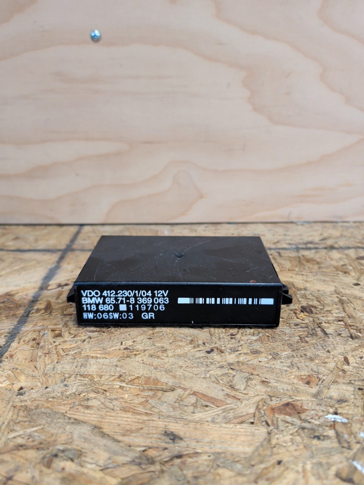 65.71-8 369 063 | BMW OEM CRUISE CONTROL MODULE UNIT