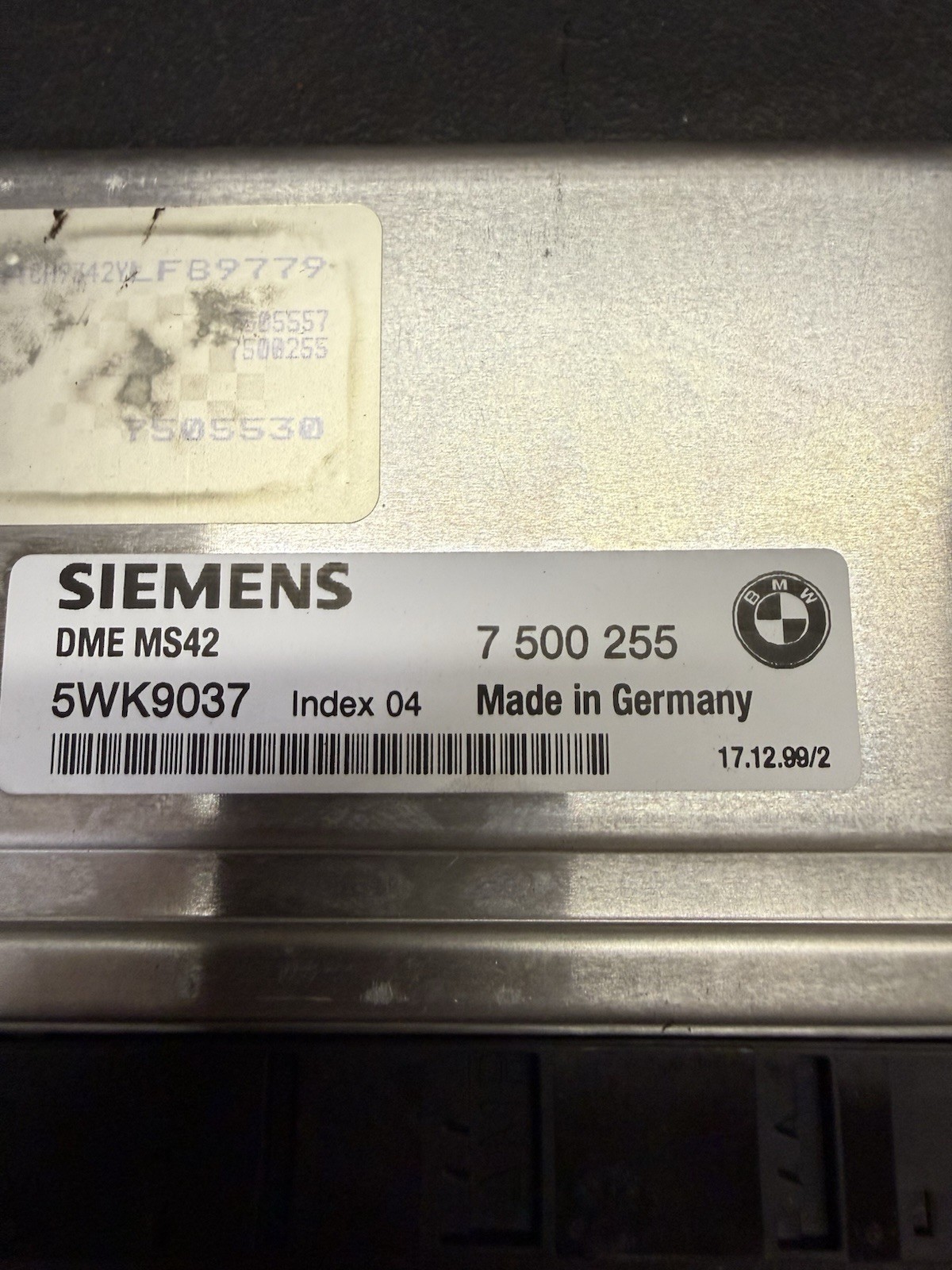BMW M54 DME manual Transmission Ms42 OEM