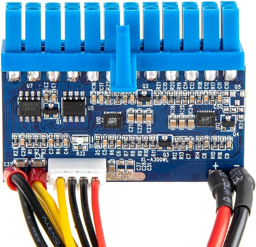 DC 12V 300W 24Pin ATX Connect with Motherboard Mini ITX Power Supply Pico PSU Mo
