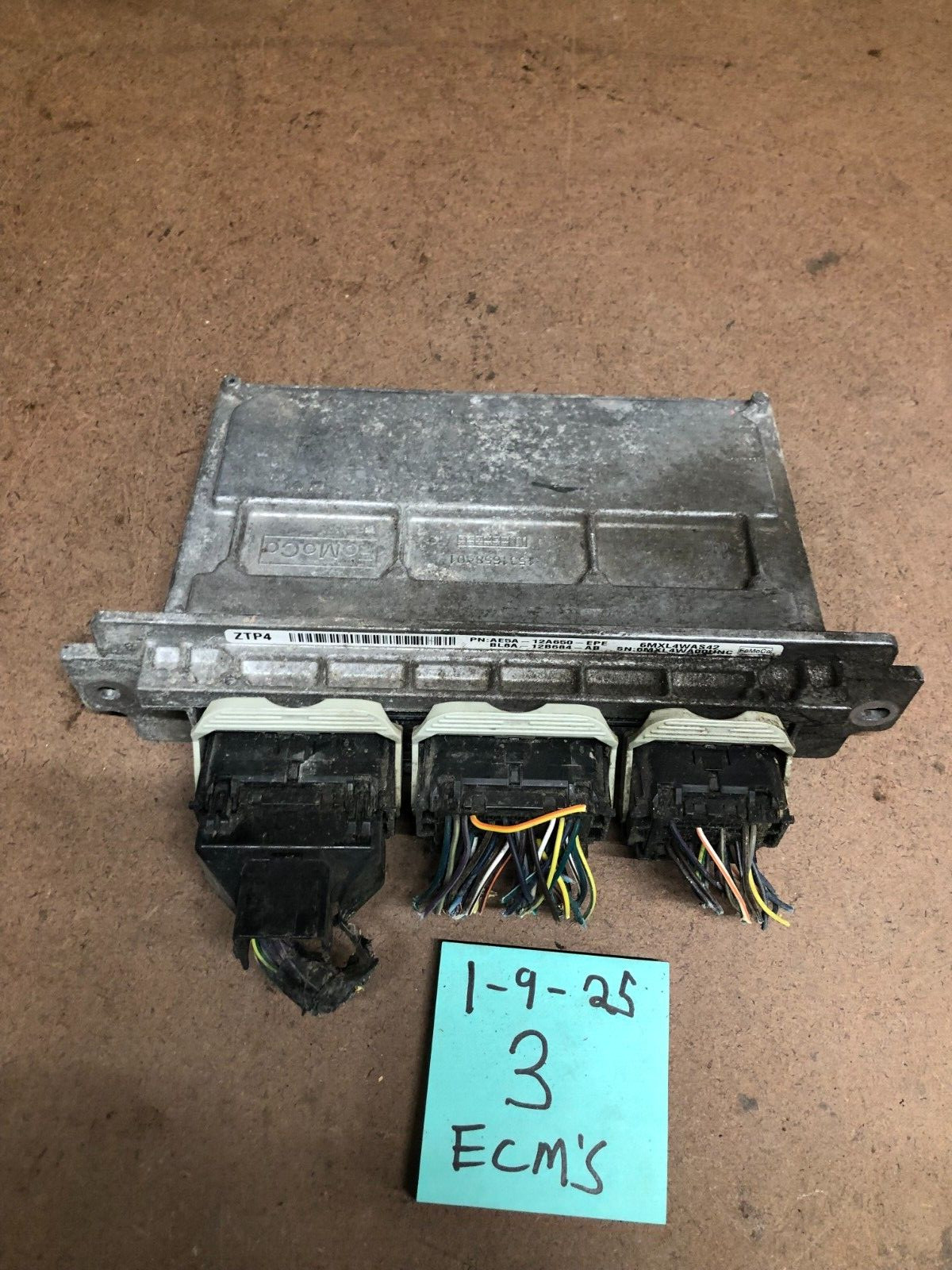 2011 – 2012 Ford Fusion Escape 2.5L Engine Computer PCM ECM ECU ae5a-12a650-epe
