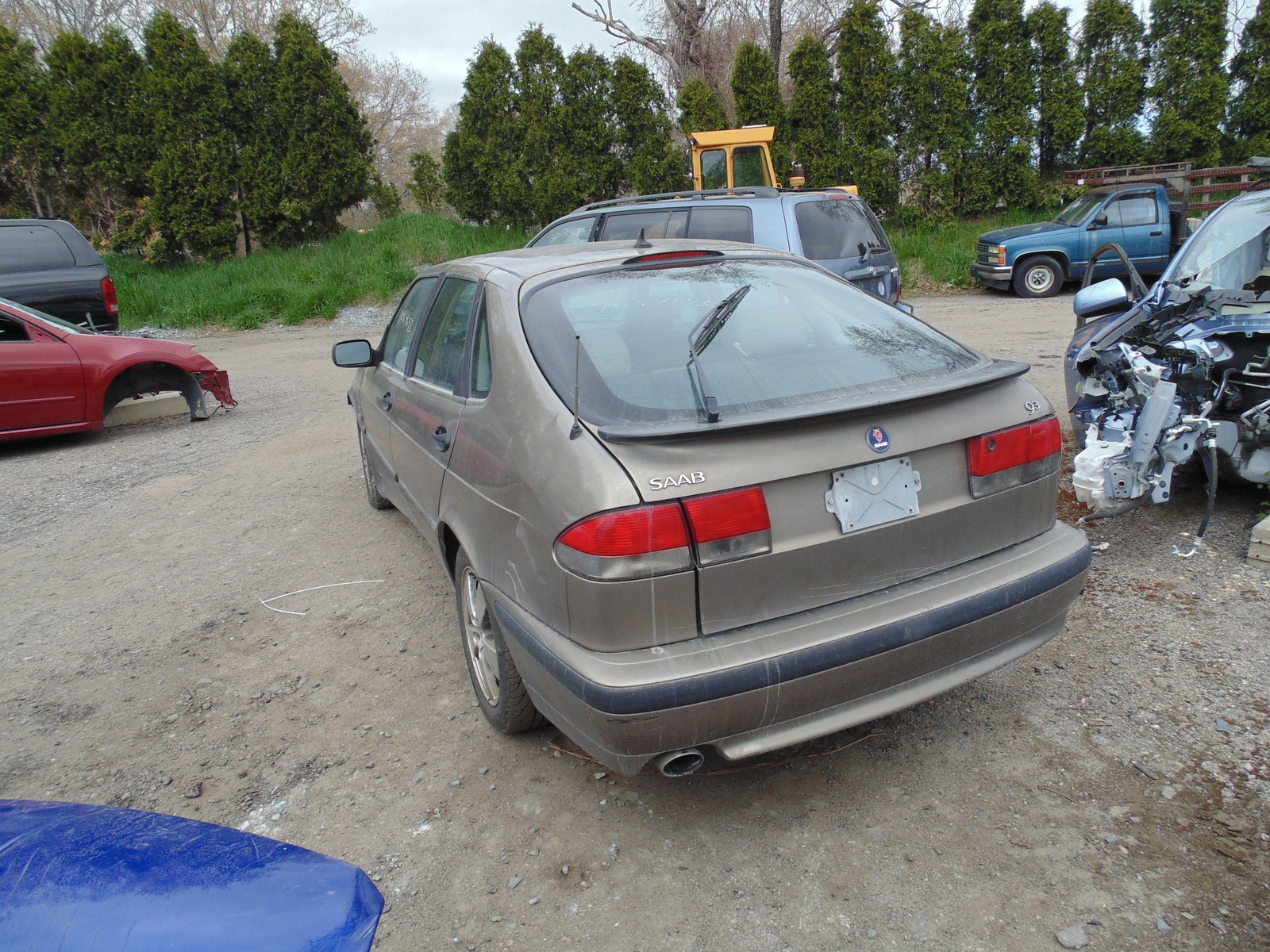 02 SAAB 9-3 Chassis Brain Box