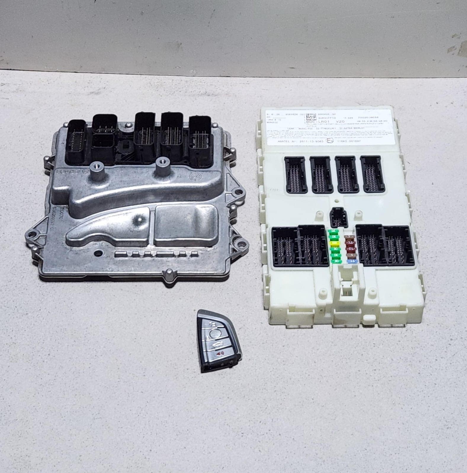 2014-2016 BMW F15 X5 3.5I Engine Control Module 8639582 N55 GASOLINE ECU SET