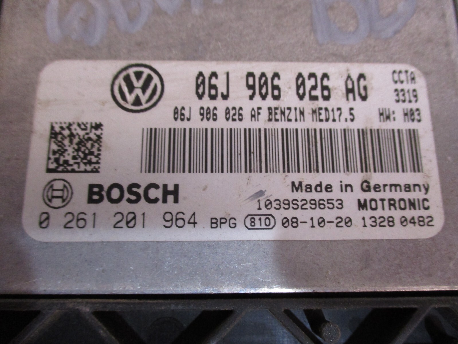 ⚡2009 Passat SEDAN ECM ENGINE CONTROL MODULE COMPUTER PCM ECU POWER UNIT TESTED