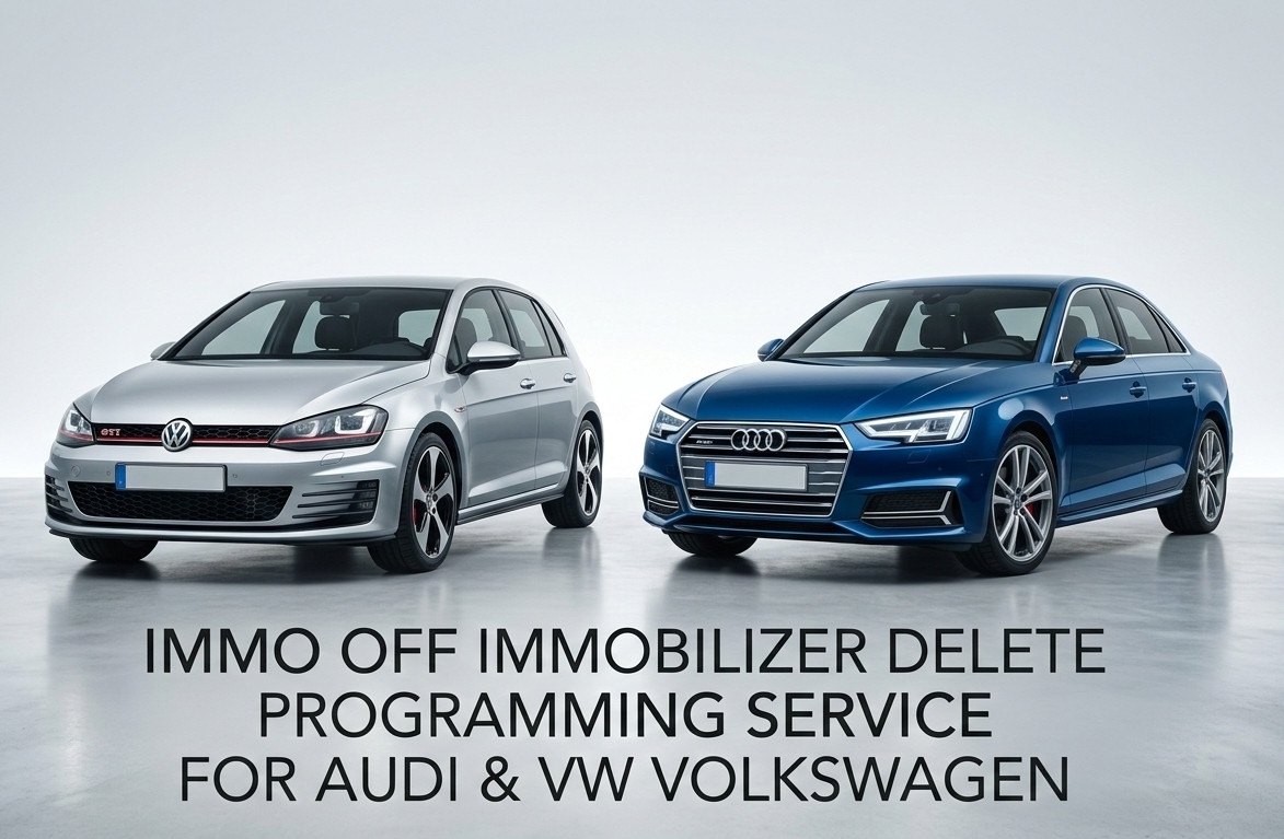 🛠 IMMO OFF IMMOBILIZER DELETE PROGRAMMING SERVICE FOR AUDI & VW VOLKSWAGEN 🛠