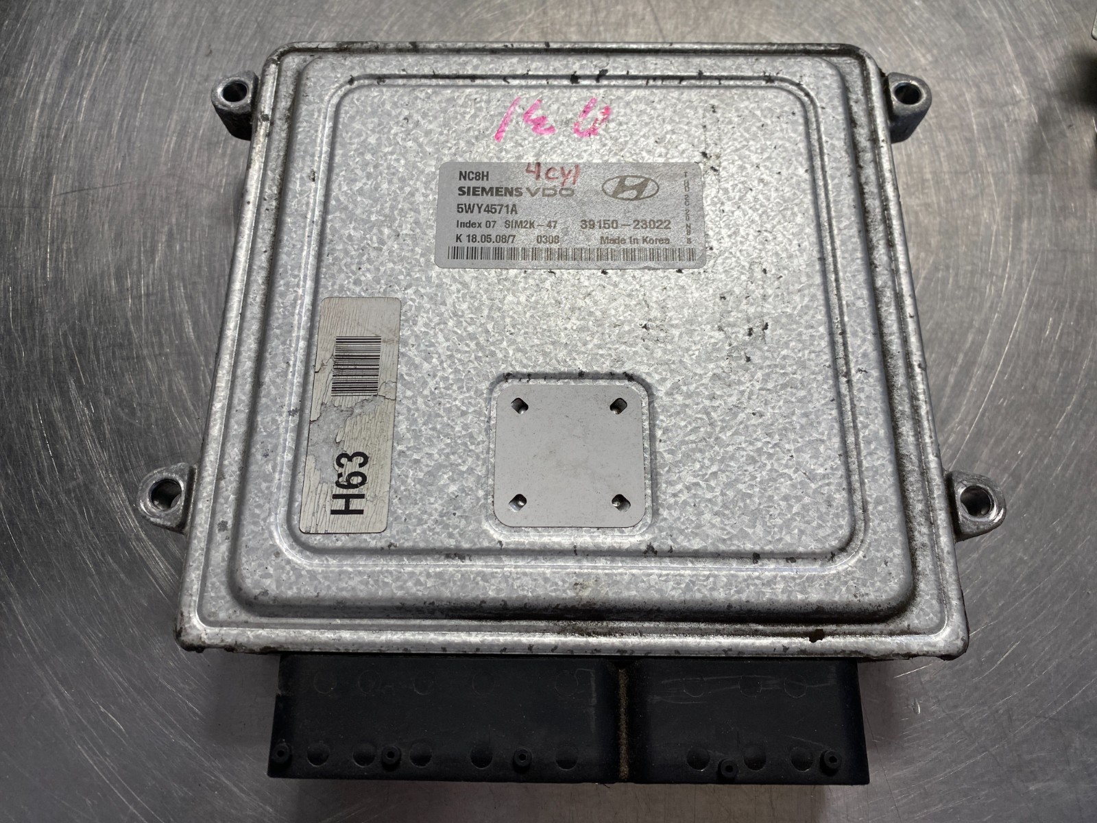 2007-2010 Hyundai Elantra ECU 39150-23022 Engine Control Module Ecm