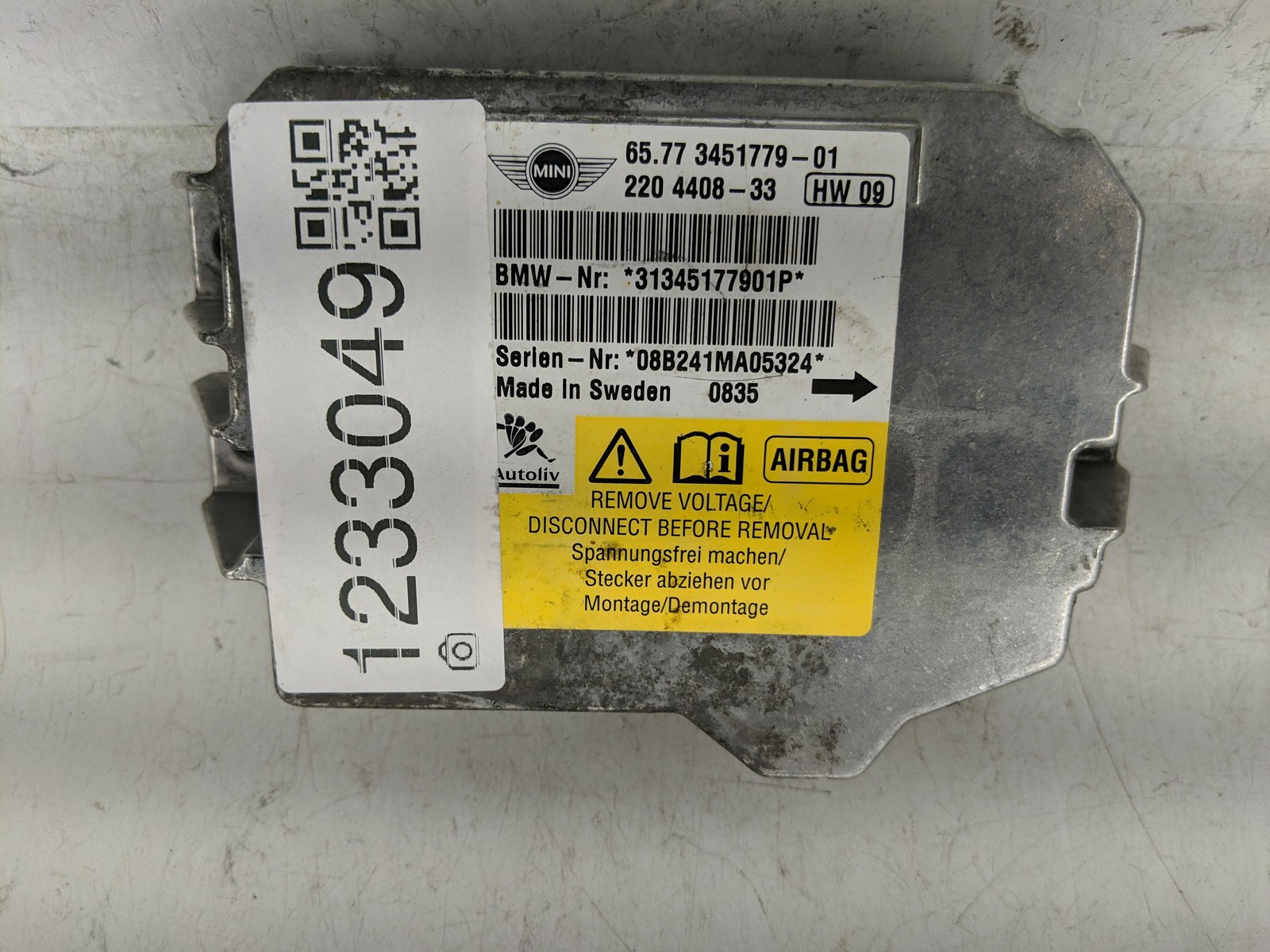 2008-2009 Mini Cooper Chassis Control Module Ccm Bcm Body Control R9IDM