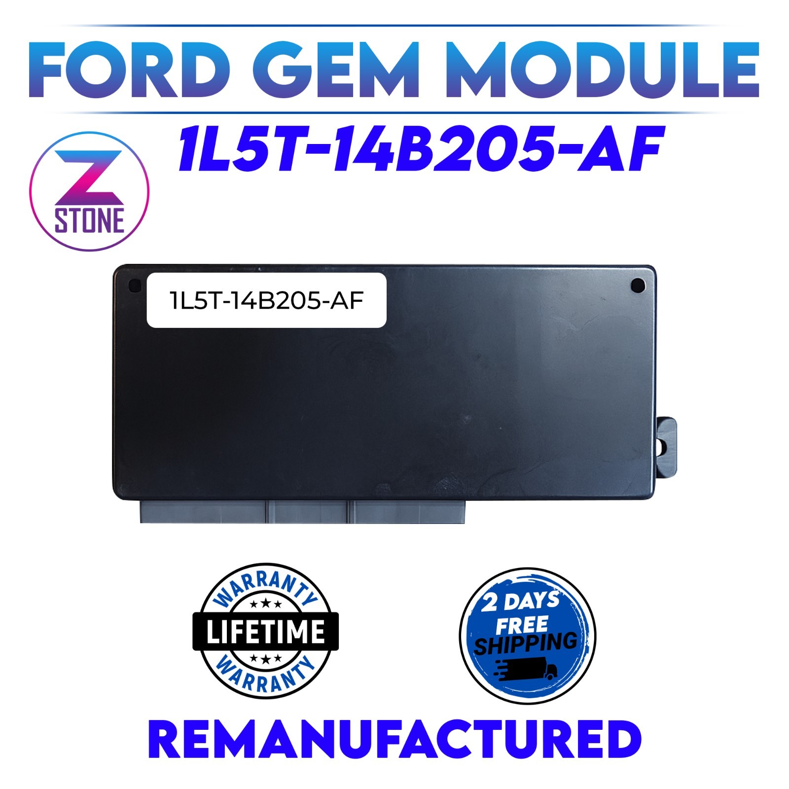 Rebuilt 1l5T-14B205-AF FORD RANGER B3000 B4000 BCM GEM MULTIFUNCTION MODULE