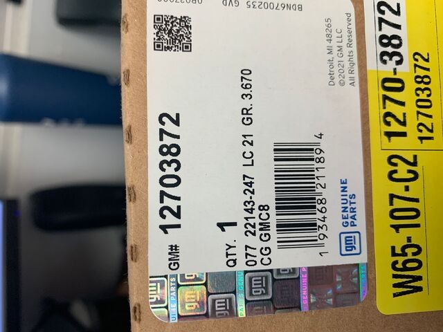 Genuine GM Engine Control Module 12703872