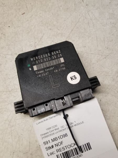 1998 Mercedes-Benz C230 – LH Front Door Module – 2088203526 – R318381