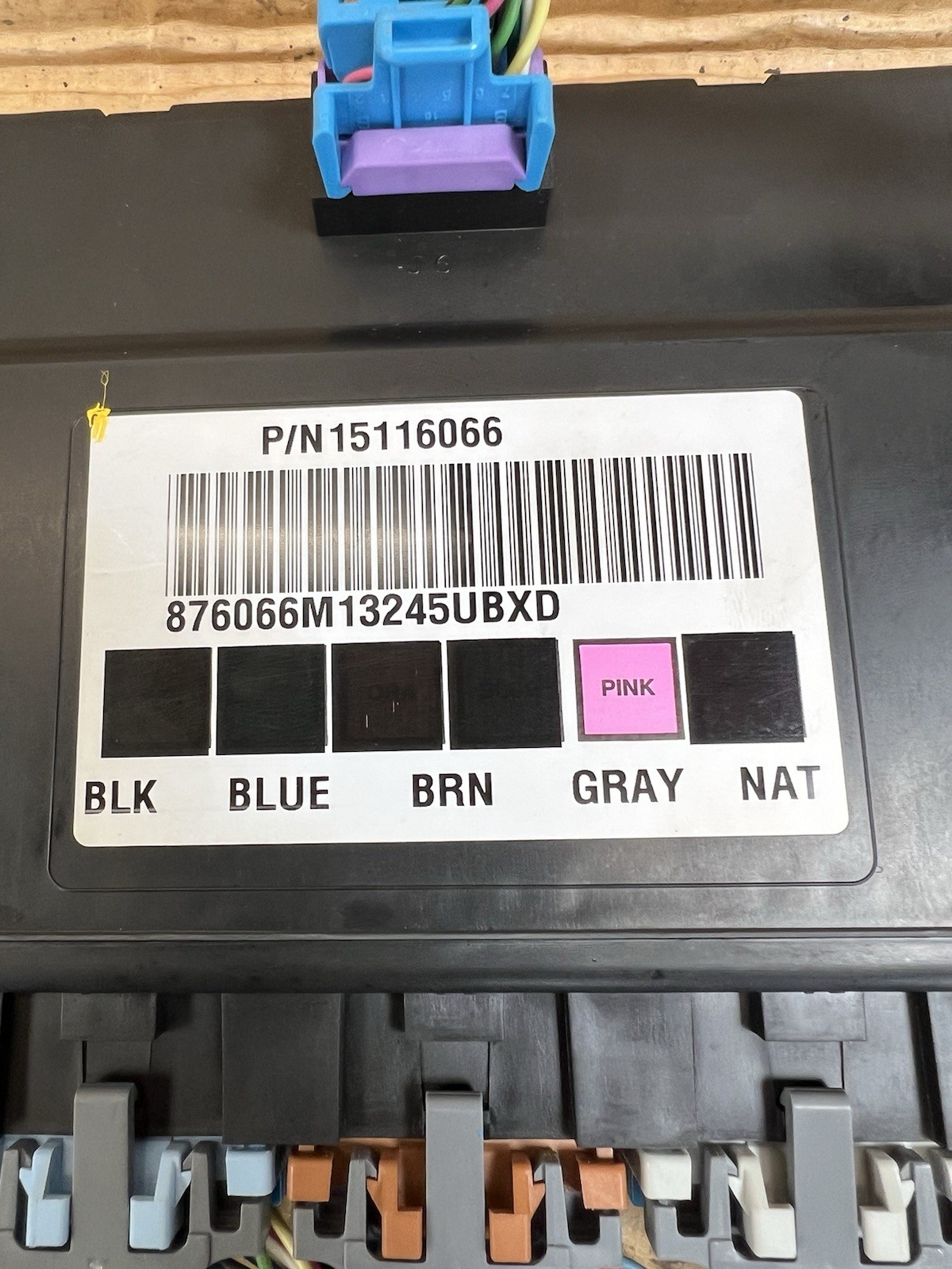 ✅ 2003-2006 GM NBT800 TRUCK BODY CONTROL MODULE BCM 15116066 CHEVY GMC ✅