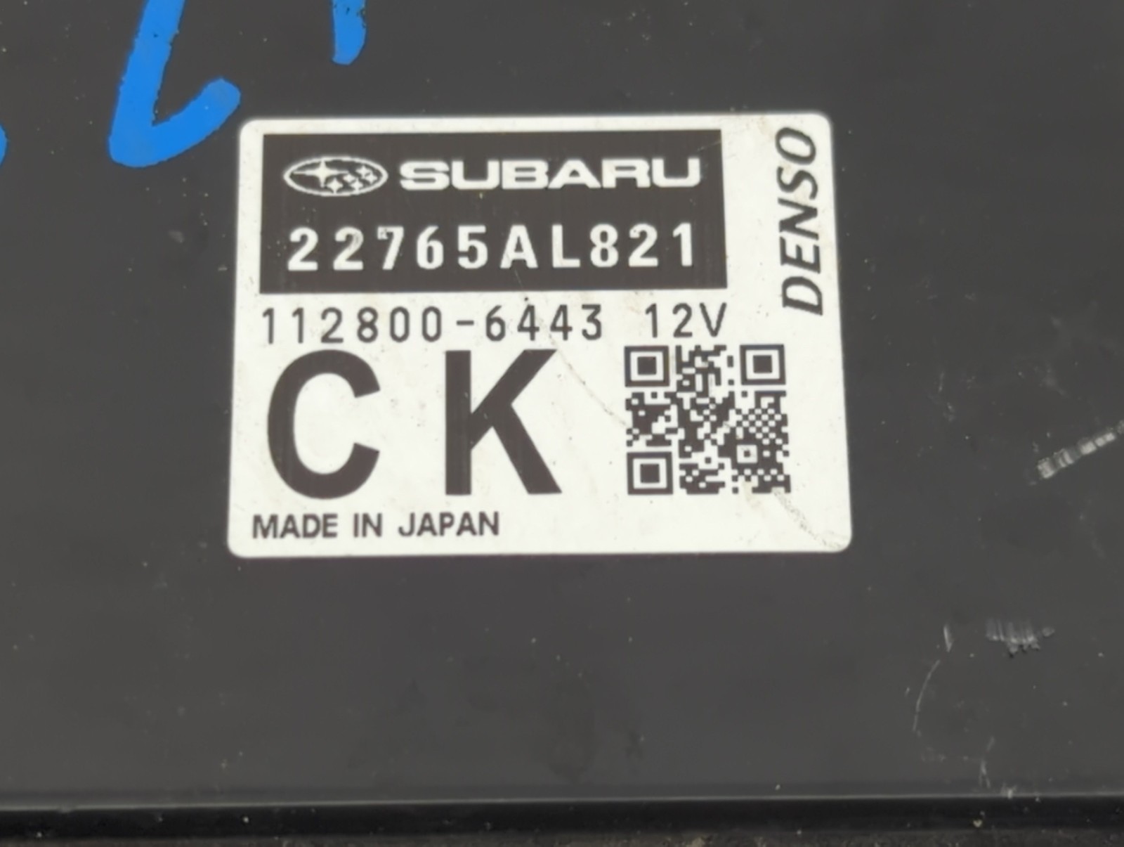 2019 Subaru Forester Engine Control Computer Ecu Pcm Ecm Pcu Oem JYS23