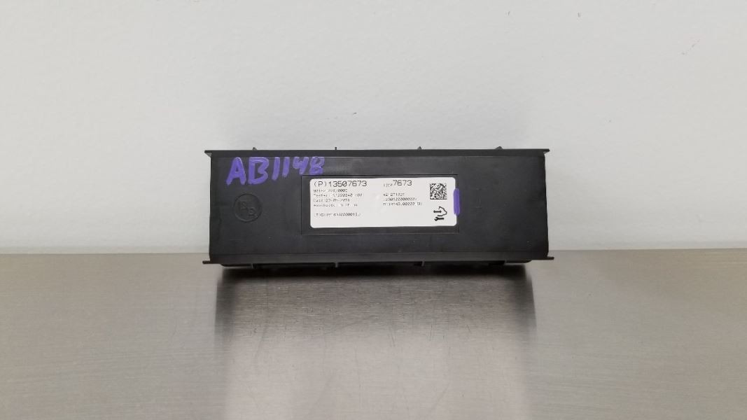 19 CHEVY SILVERADO 1500 AC TEMPERATURE CLIMATE CONTROL MODULE 13507673