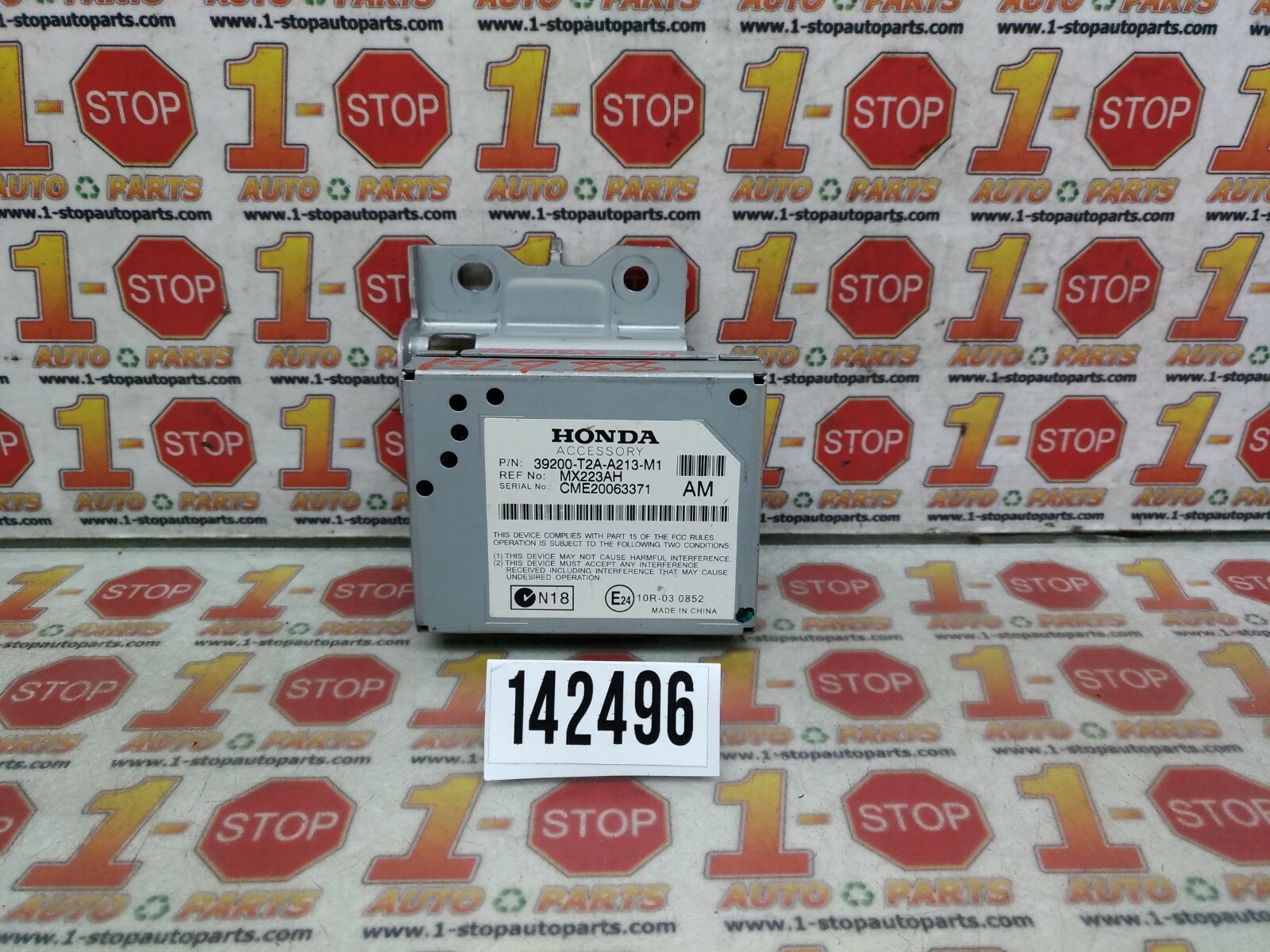 2013-2017 HONDA ACCORD SEDAN 2.4L ACTIVE NOISE CONTROL MODULE 39200-T2A-A21 OEM