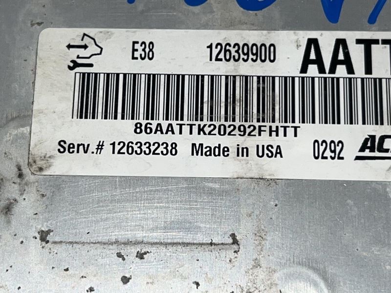 Engine ECM Electronic Control Module 6.0L Fits 11-17 CAPRICE 398106