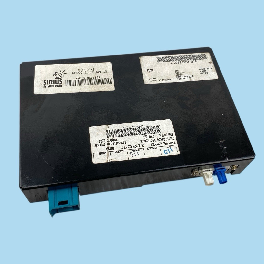 Sirius Satellite Radio Module A2208201797 OEM Mercedes R230 W220 SL500 SL600 S55