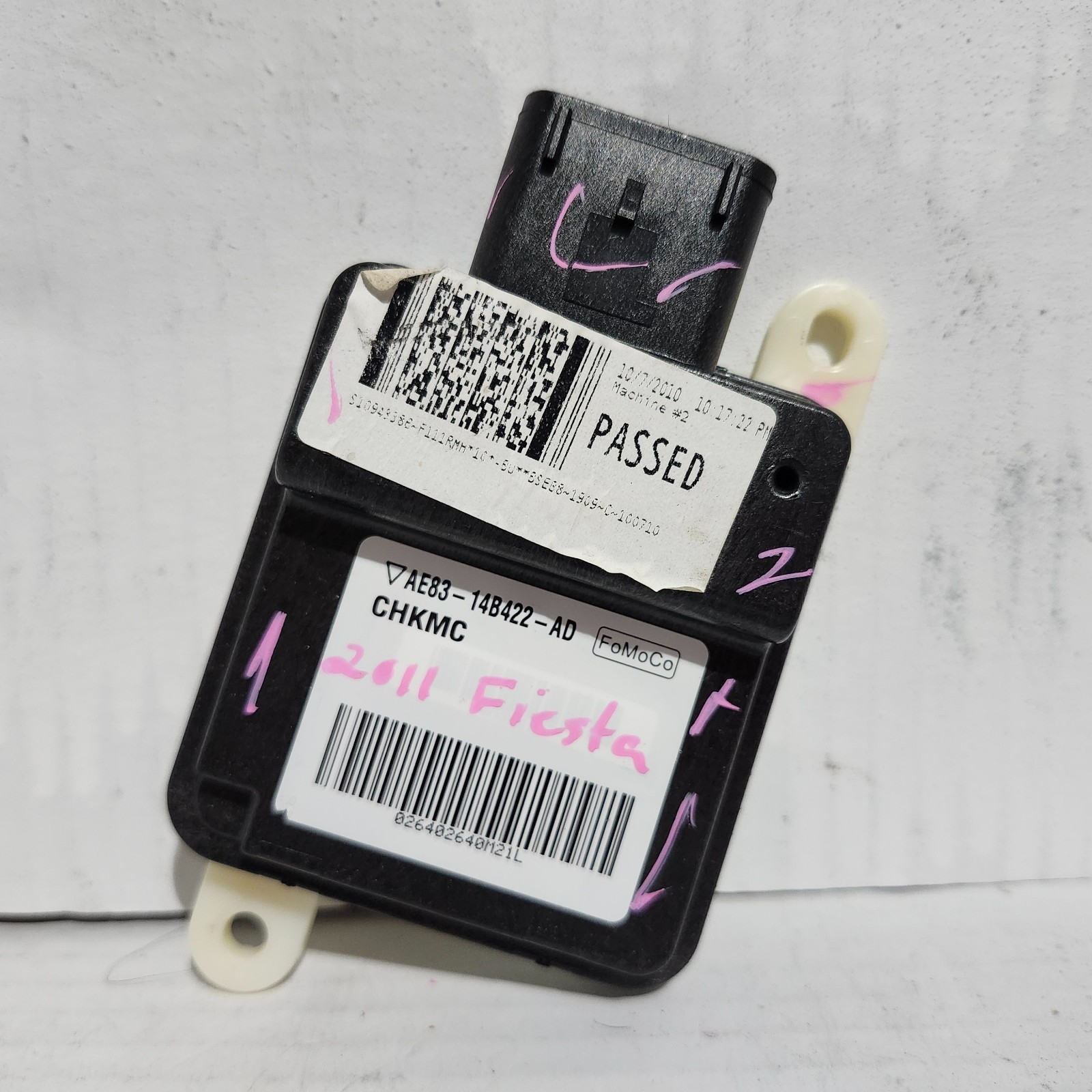 💥 11-13 Ford Fiesta Front Passenger Side Occupant Sensor Module AE83 14B422 AD