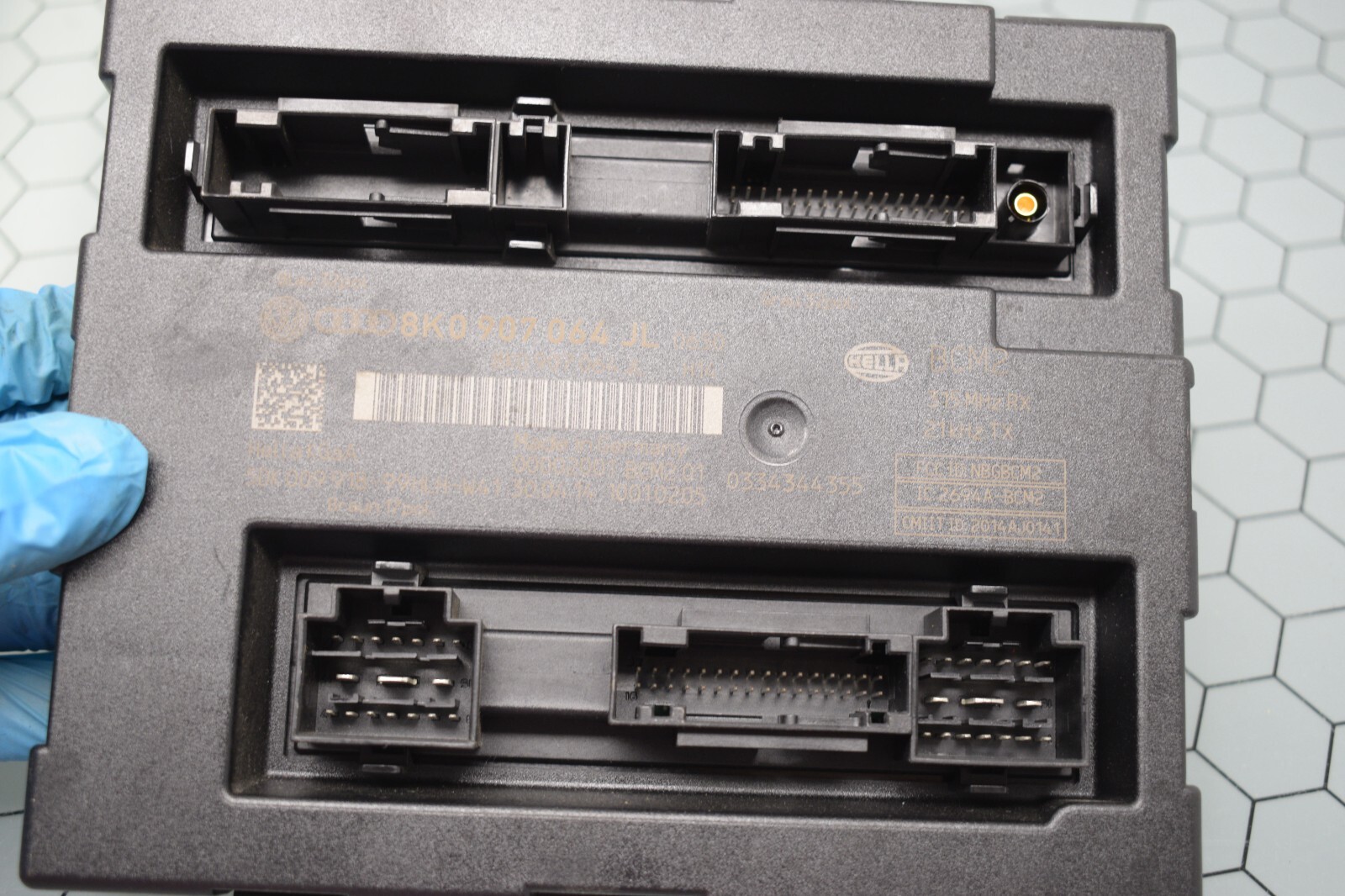 13 14 15 16 Audi A4 Body Control Module Computer #1491-MOD