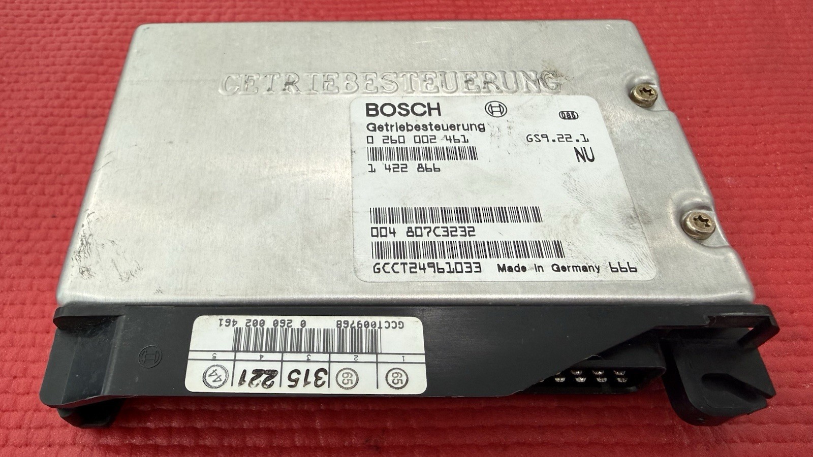 BMW 95-98 E38 740iL Trans Computer TCU, #0 260 002 461, 1 422 866, Germany Made