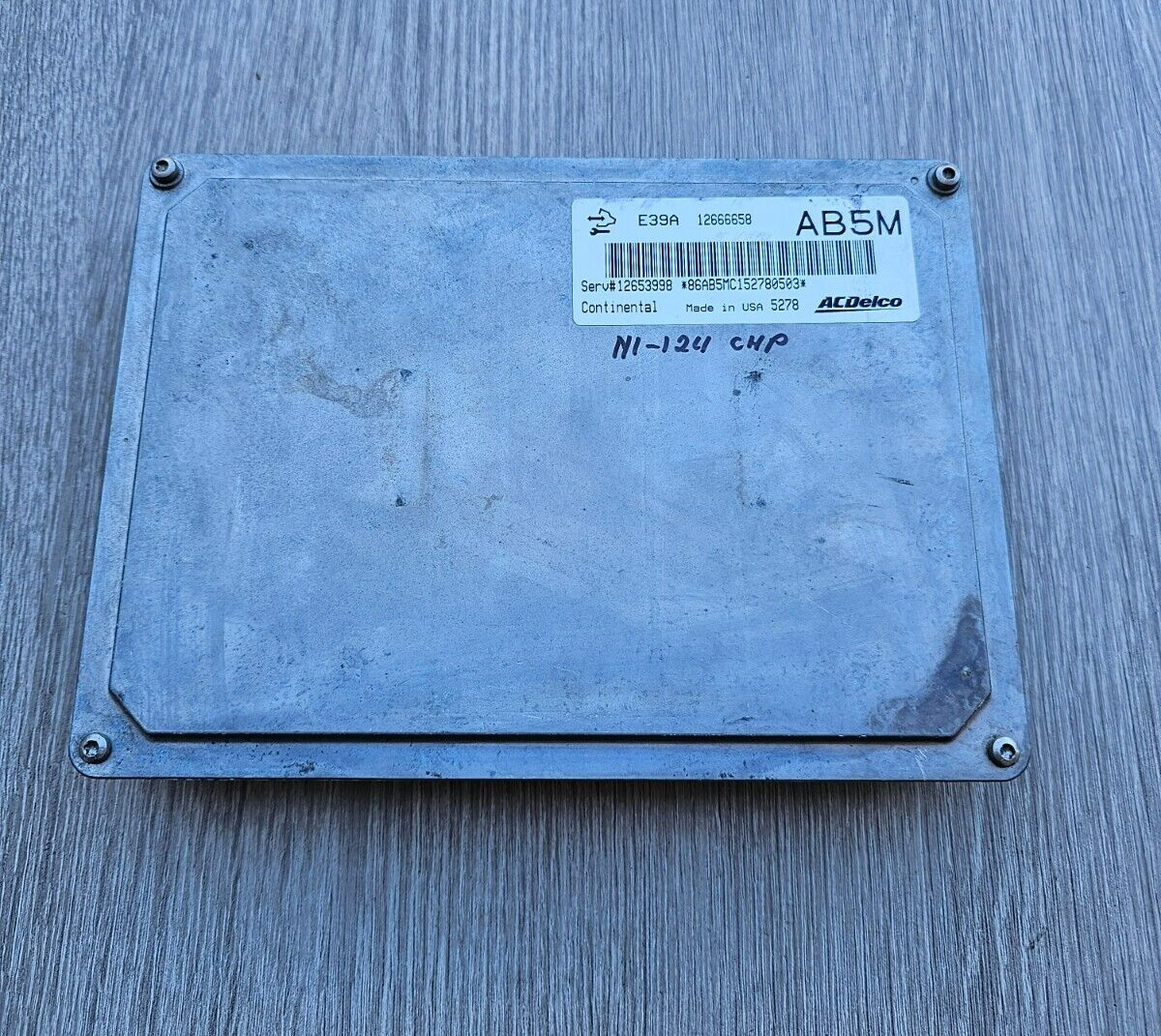 ✅OEM E39A Engine Control Module ECU EBX Cadillac Chevrolet GMC 12666658 12653998