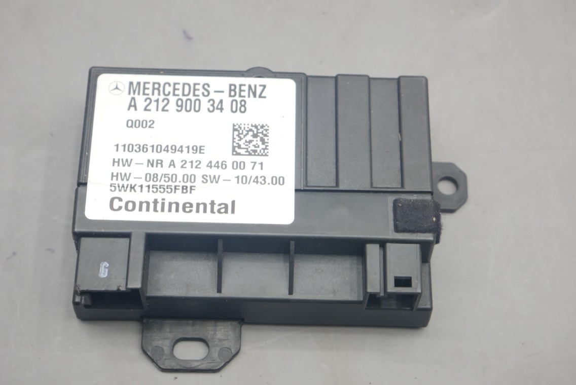 06-14 Mercedes W212 E350 S550 R350 Fuel Pump Control Module Unit 2129003408 OEM