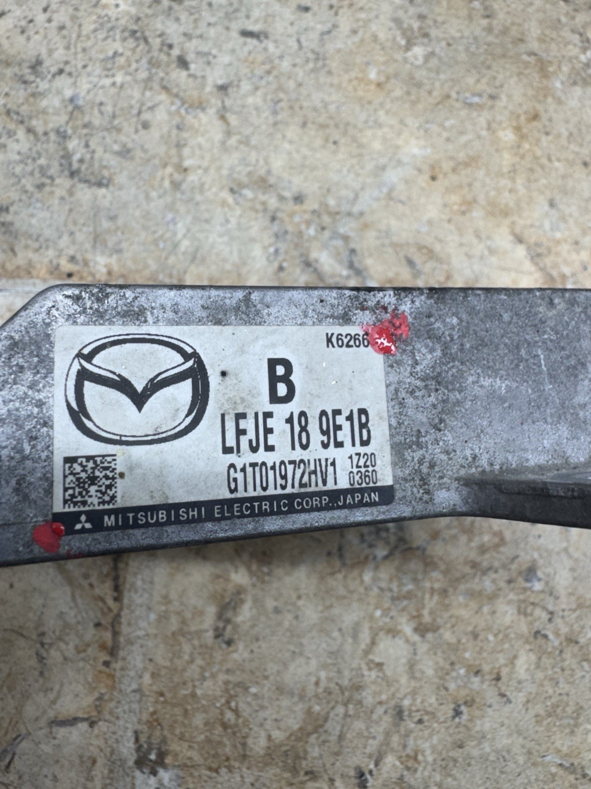 2012-2013 Mazda 3 2.3L TCM TCU Transmission Control Module LFJE 18 9E1B OEM