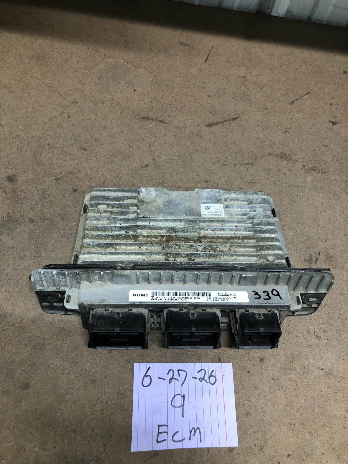 2012-2014 Ford Expedition Engine Control Computer Module ECM ECU CL1A-12A650-DG