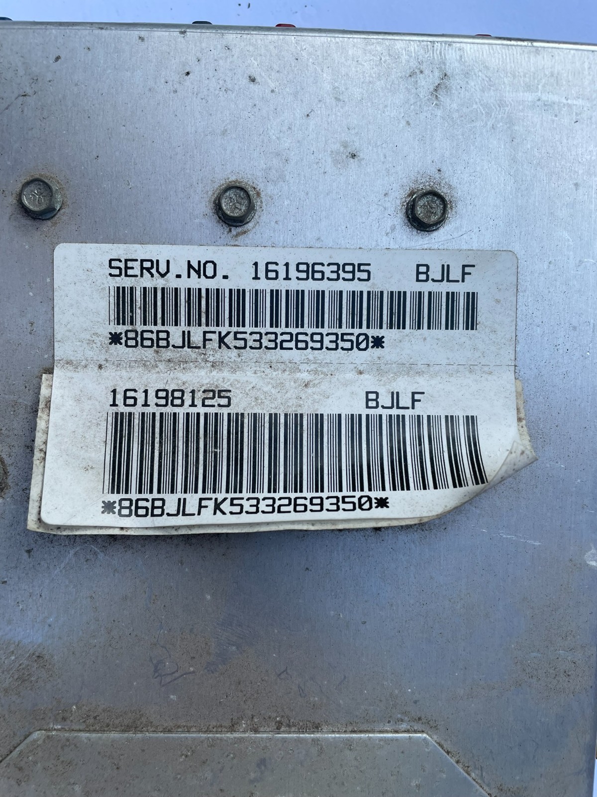 OEM CHEVY GMC ECM ENGINE CONTROL MODULE COMPUTER PCM ECU 16196395 BHMC