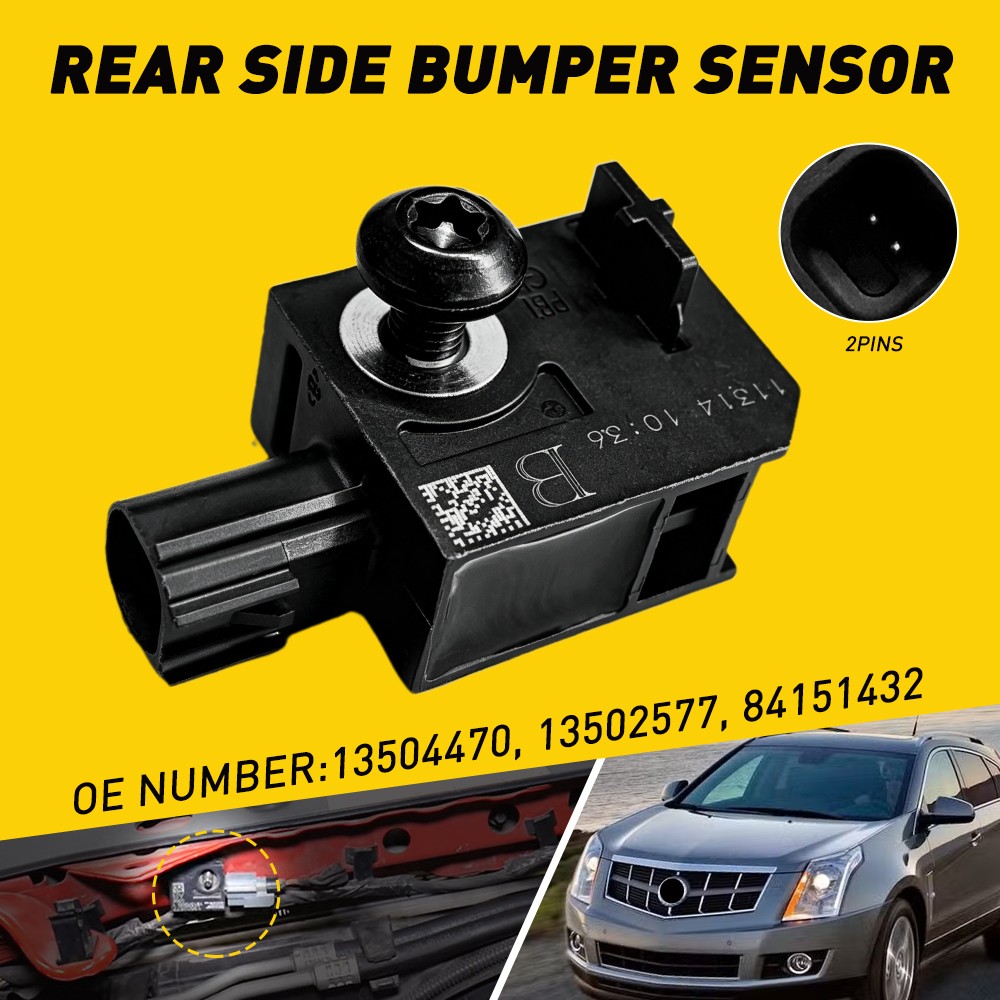 Rear Side Bumper Sensor 13504470 Fits for Cadillac Chevrolet Buick GMC 2013-2021