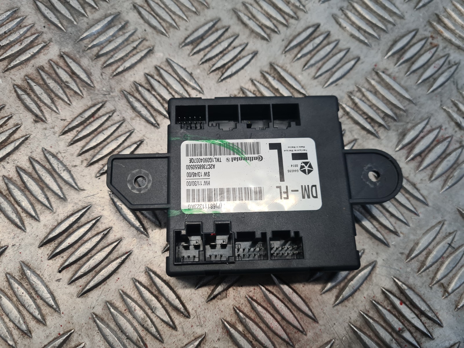 JEEP CHEROKEE KL 2014 FRONT PASSENG SIDE DOOR CONTROL MODULE 68111323AG #1L