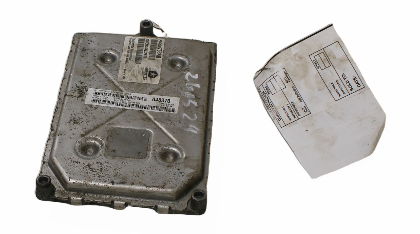 Engine ECM Electronic Control Module 2.4L 6 Speed Fits 2013 200 Factory OEM