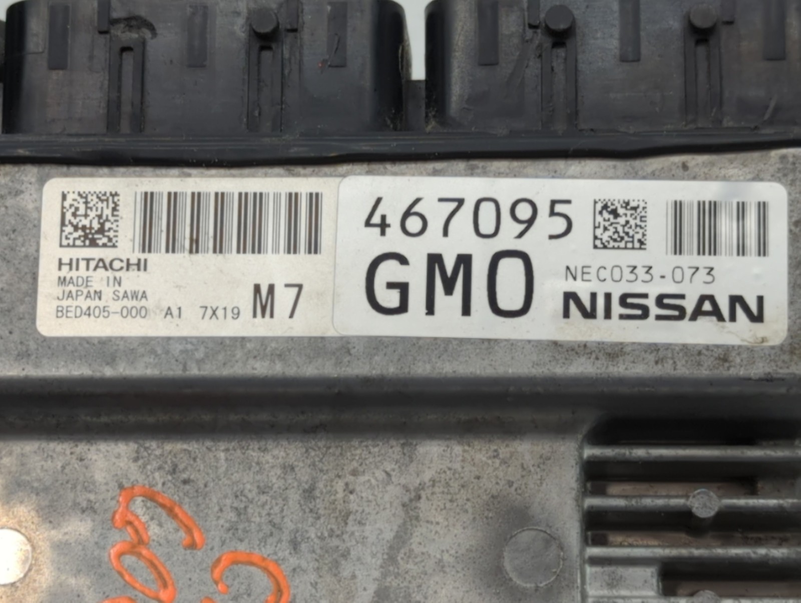 2018-2020 Infiniti Q50 Engine Computer Ecu Pcm Ecm Pcu Oem Nec033-073 MFLB8