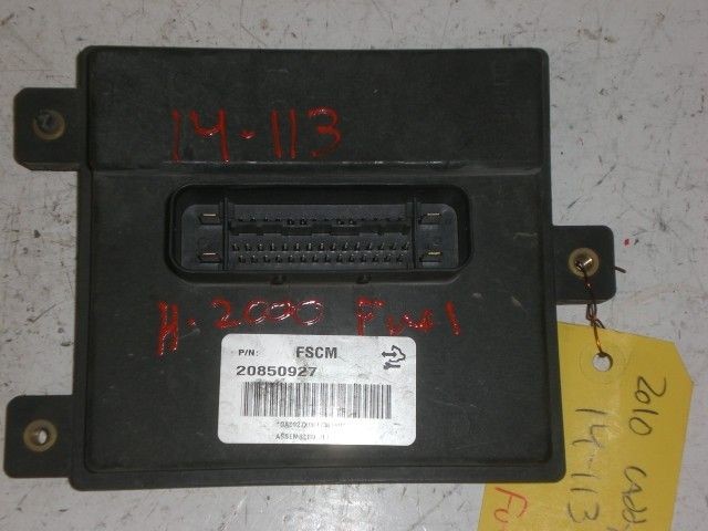 10 11 12 CHEVY TRAVERSE CHASSIS ECM FUEL PUMP REAR CROSSMEMBER 588093