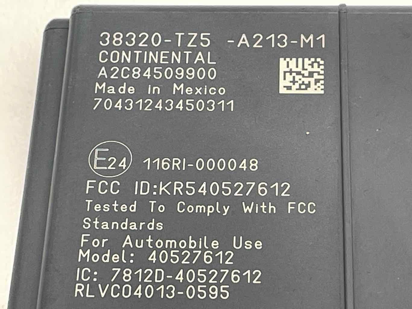 Security Smart Power Control Module 38320-TZ5-A213-M1 Fits 2014 2015 ACURA MDX