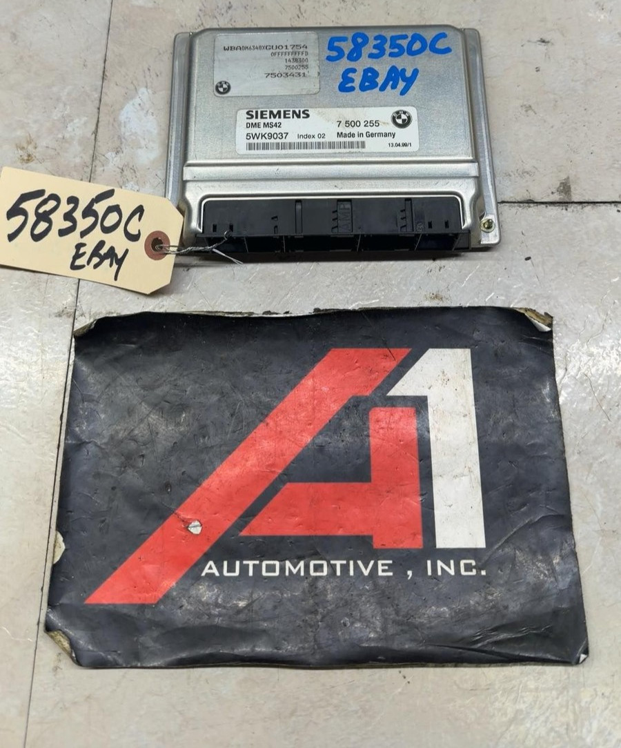 1999-2000 BMW 528I SDN Engine Computer Electronic Control Module ECM ECU OEM