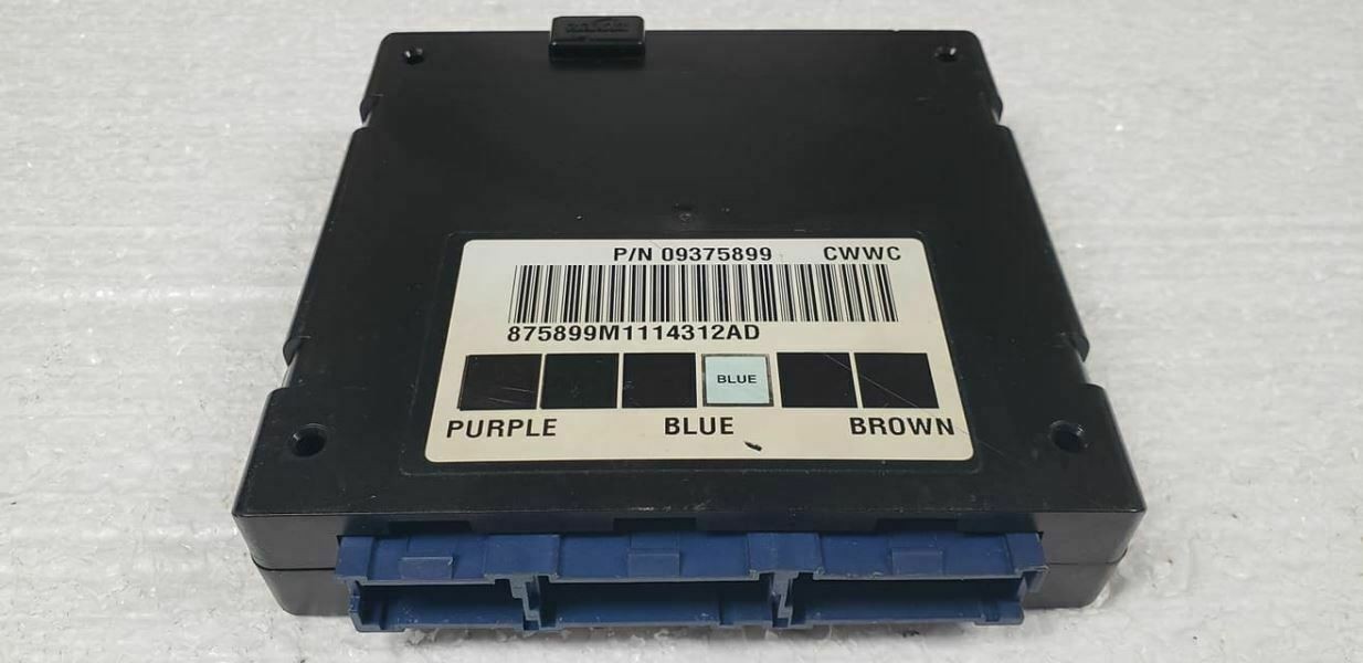 2001 Yukon BCM Body Control Module 09370249