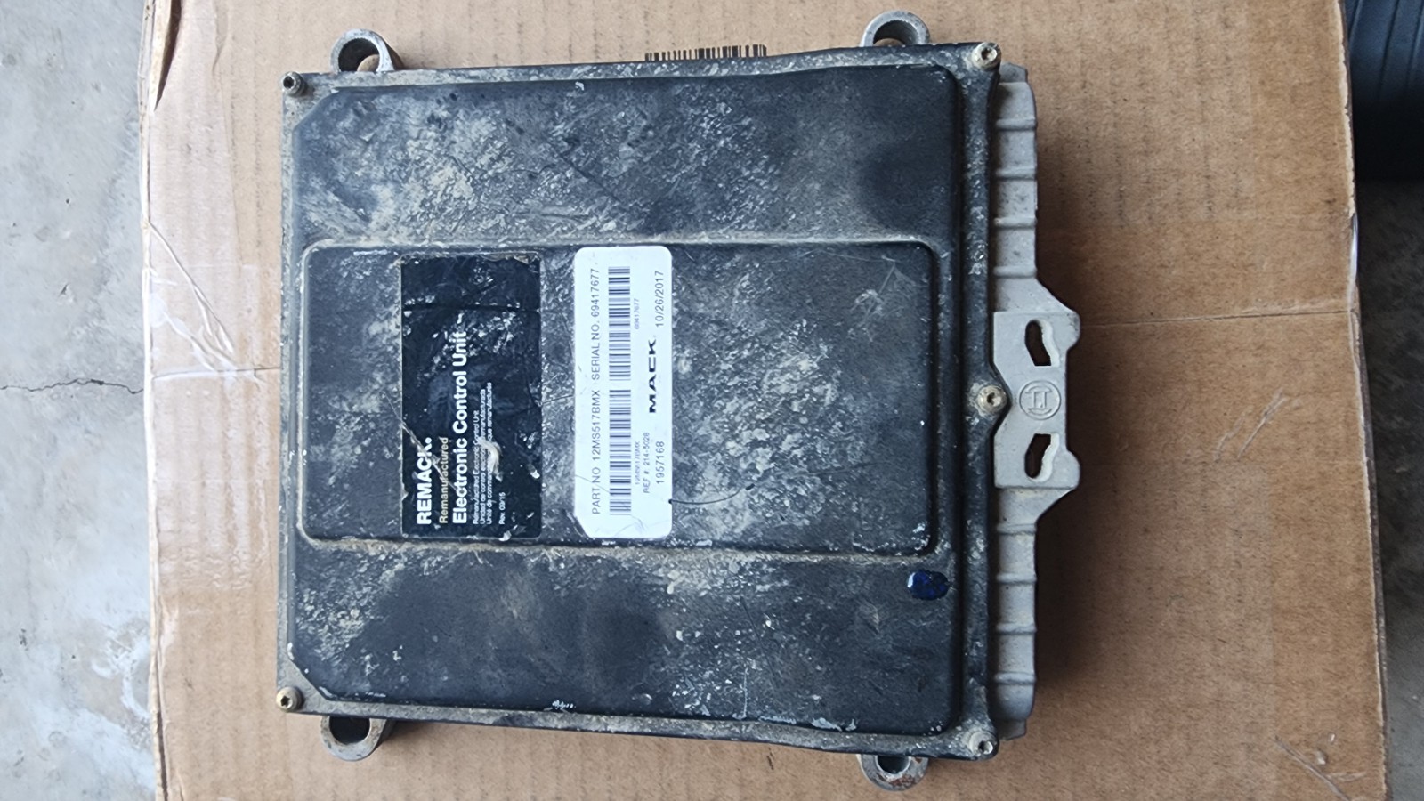 Mack E7 Ecm Ecu Part #12ms517bmx
