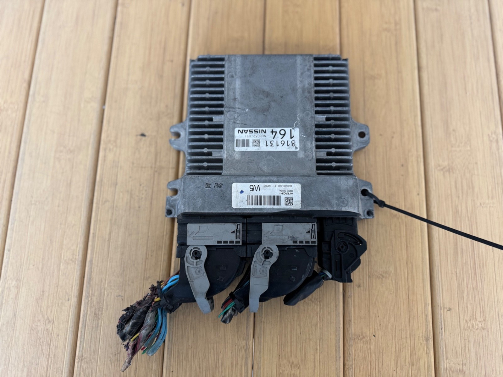 20 NISSAN PATHFINDER ENGINE CONTROL MODULE W/PLUGS ECU ECM PCM OEM BED40D-300 A1