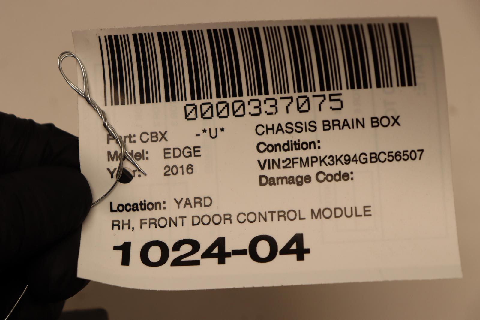 2015-2024 FORD EDGE FRONT RIGHT PASSENGER SIDE DOOR CONTROL MODULE UNIT OEM