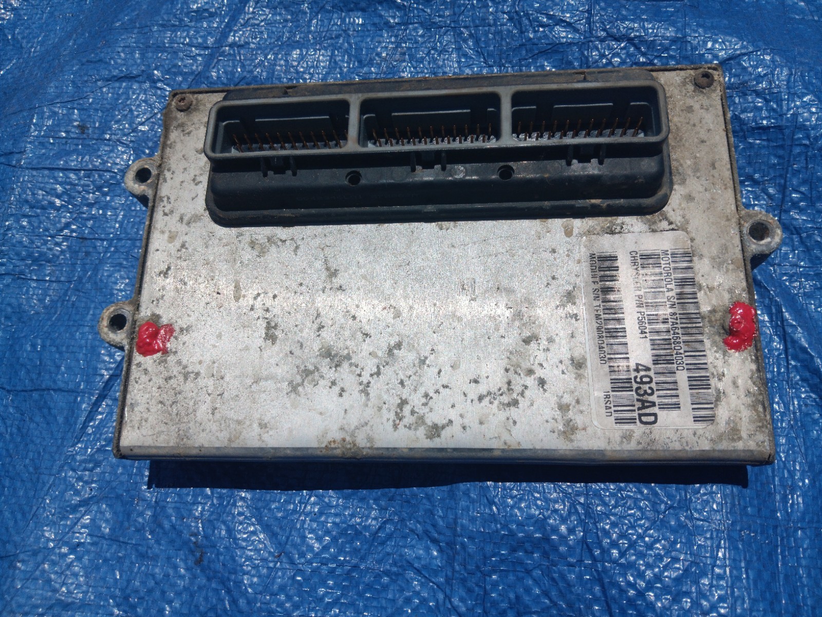 ECU Engine Computer, from 99 Jeep Cherokee 4.0 automatic transmission 56041493AD